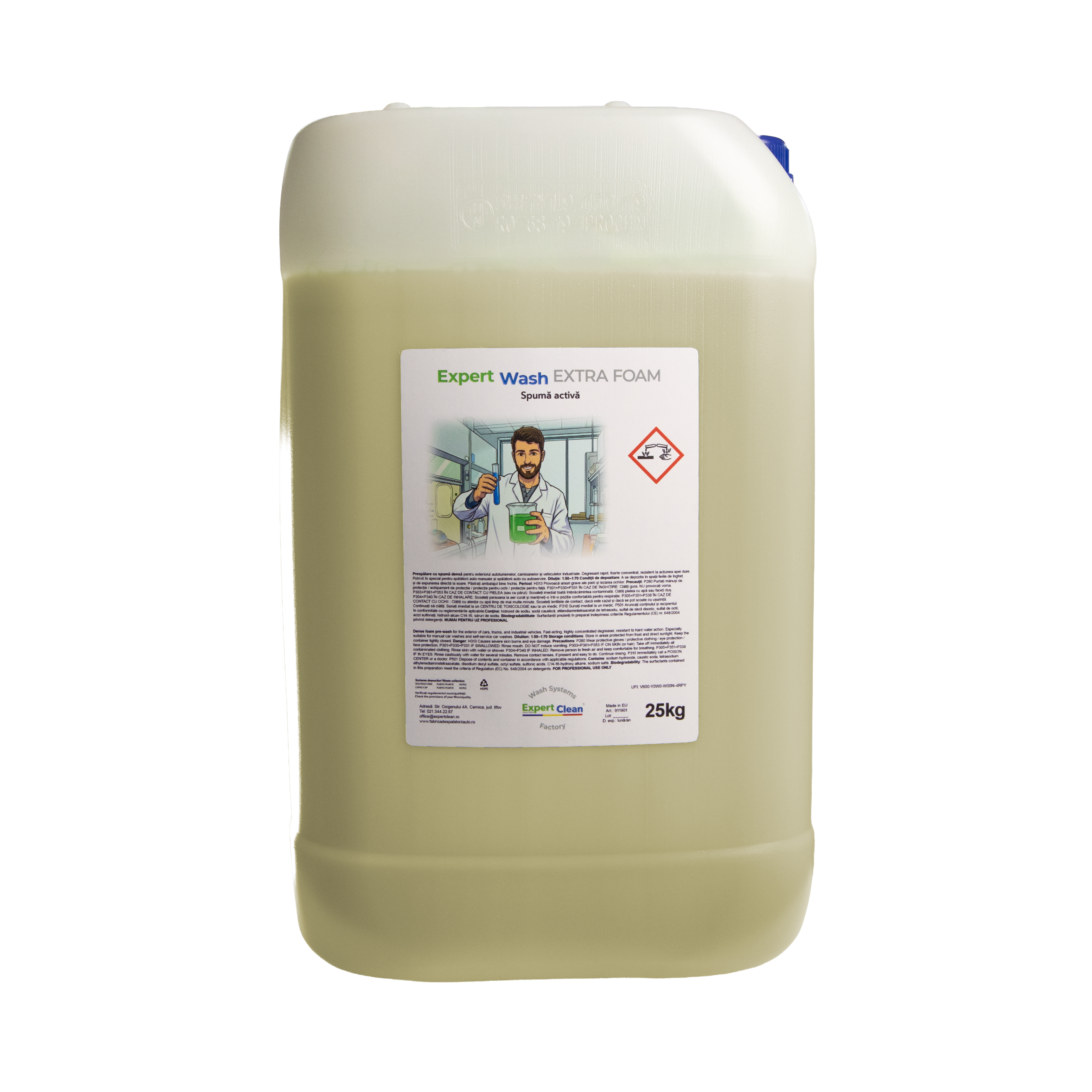 Spuma activa Expert Wash Extra Foam 25 KG