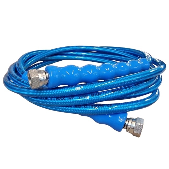 Furtun presiune DN6 X 5,5m  G 3/8" FF ALBASTRU