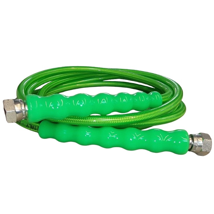 Furtun presiune DN6 X 5,5m  G 3/8" FF VERDE