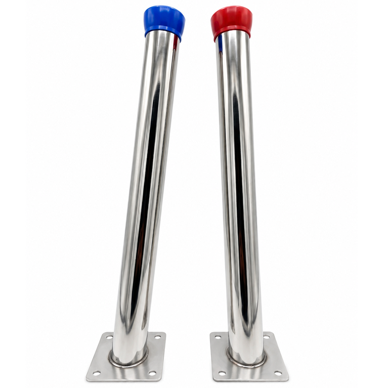 Suport lance INOX ROSU/ALBASTRU